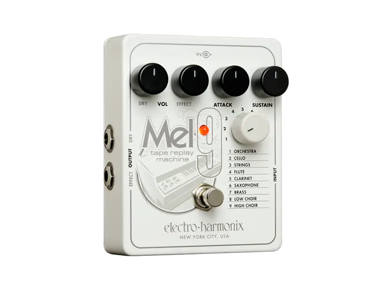 Electro-Harmonix MEL9 Mellotron-på-boks Tape Replay Machine 